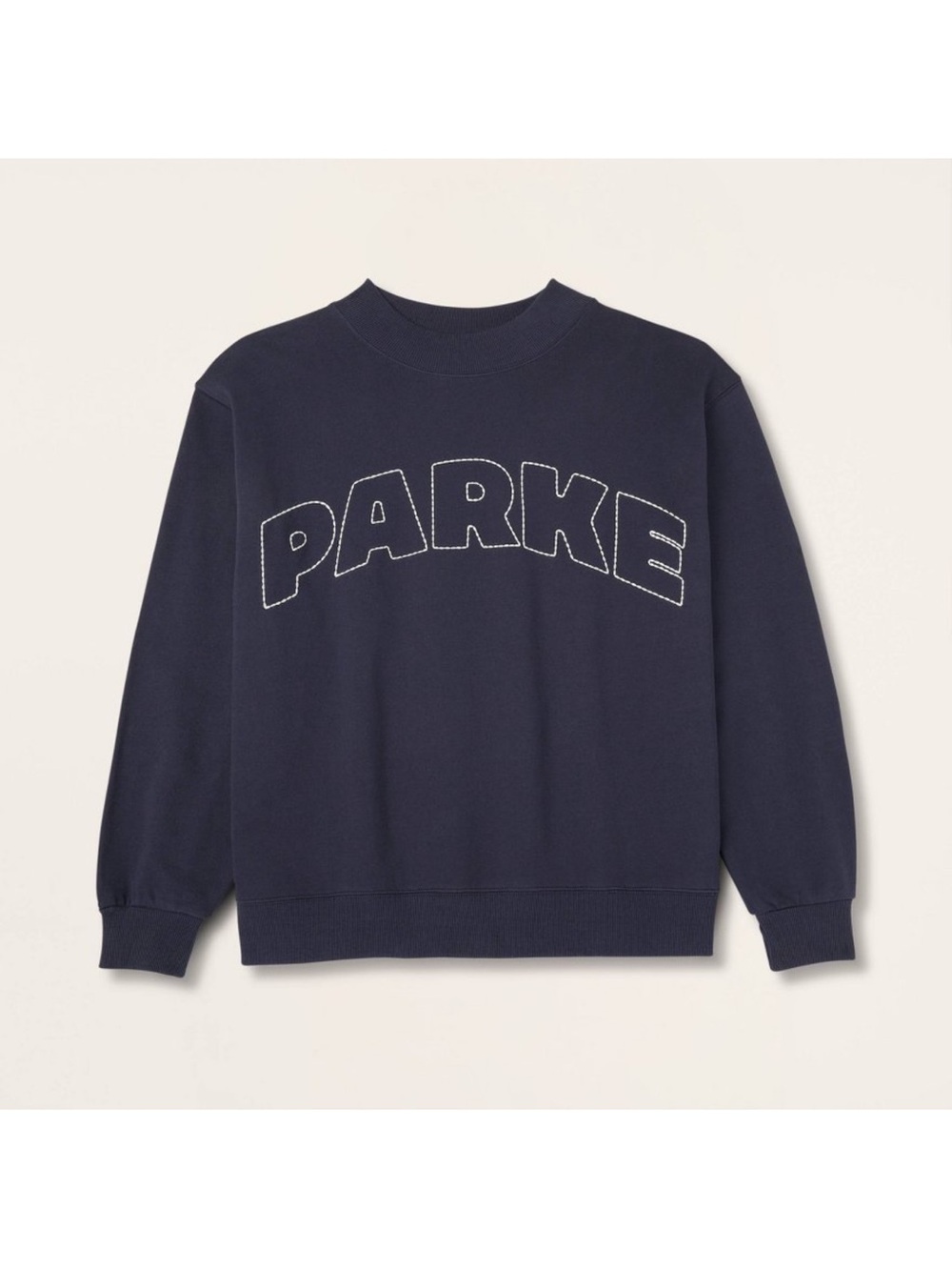 PARKE x Target Navy Mockneck Sweatshirt SOLD OUT ONLINE